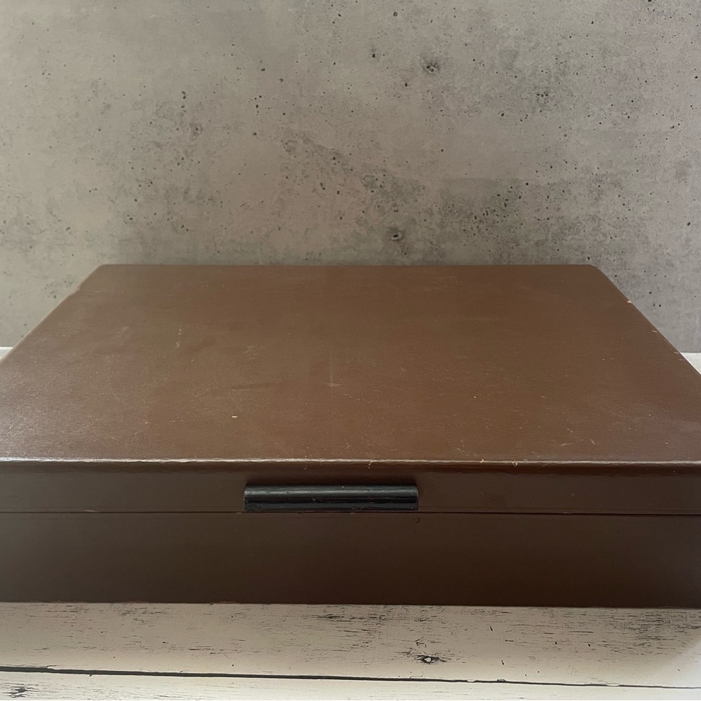 Vintage Brown Serving Utensil Set